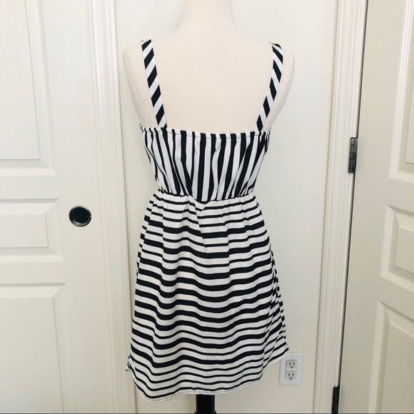 BeBop black and white striped dress - Picture 4 of 7